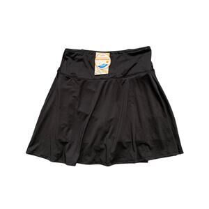 Zuty Skort Womens M Medium Black UPF 50 Breathable Skin Friendly Wicking Tennis